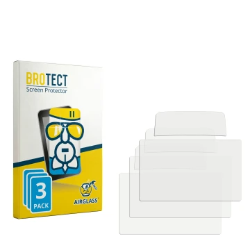 Vorderseite einer Produktverpackung mit dem Markenlogo BROTECT. Daneben ist der zugehörige Displayschutz.