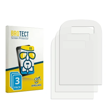 Vorderseite einer Produktverpackung mit dem Markenlogo BROTECT. Daneben ist der zugehörige Displayschutz.