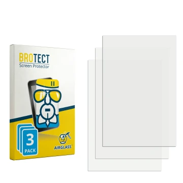 Vorderseite einer Produktverpackung mit dem Markenlogo BROTECT. Daneben ist der zugehörige Displayschutz.