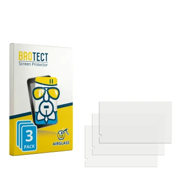 Vorderseite einer Produktverpackung mit dem Markenlogo BROTECT. Daneben ist der zugehörige Displayschutz.