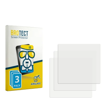 Vorderseite einer Produktverpackung mit dem Markenlogo BROTECT. Daneben ist der zugehörige Displayschutz.