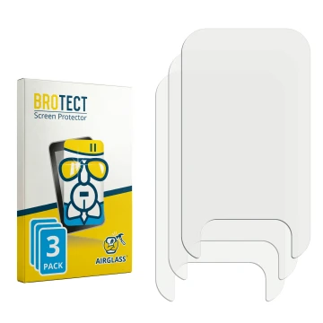 Vorderseite einer Produktverpackung mit dem Markenlogo BROTECT. Daneben ist der zugehörige Displayschutz.