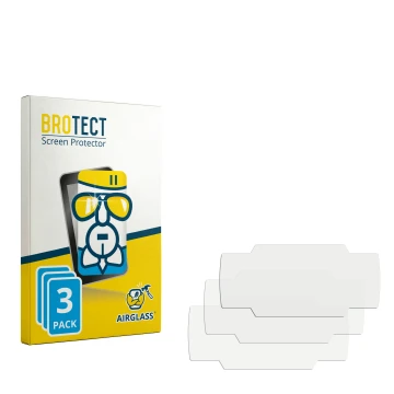 Vorderseite einer Produktverpackung mit dem Markenlogo BROTECT. Daneben ist der zugehörige Displayschutz.