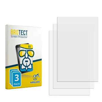 Vorderseite einer Produktverpackung mit dem Markenlogo BROTECT. Daneben ist der zugehörige Displayschutz.