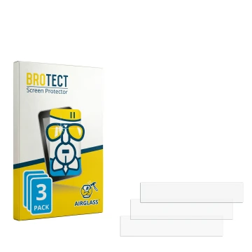 Vorderseite einer Produktverpackung mit dem Markenlogo BROTECT. Daneben ist der zugehörige Displayschutz.