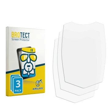 Vorderseite einer Produktverpackung mit dem Markenlogo BROTECT. Daneben ist der zugehörige Displayschutz.