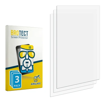 Vorderseite einer Produktverpackung mit dem Markenlogo BROTECT. Daneben ist der zugehörige Displayschutz.