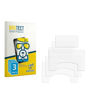 Vorderseite einer Produktverpackung mit dem Markenlogo BROTECT. Daneben ist der zugehörige Displayschutz.