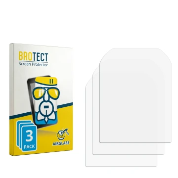 Vorderseite einer Produktverpackung mit dem Markenlogo BROTECT. Daneben ist der zugehörige Displayschutz.