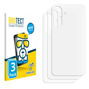 Vorderseite einer Produktverpackung mit dem Markenlogo BROTECT. Daneben ist der zugehörige Displayschutz.