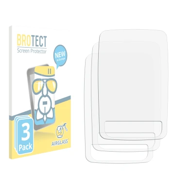 Vorderseite einer Produktverpackung mit dem Markenlogo BROTECT. Daneben ist der zugehörige Displayschutz.