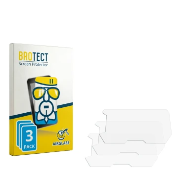 Vorderseite einer Produktverpackung mit dem Markenlogo BROTECT. Daneben ist der zugehörige Displayschutz.