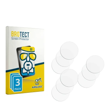 Vorderseite einer Produktverpackung mit dem Markenlogo BROTECT. Daneben ist der zugehörige Displayschutz.