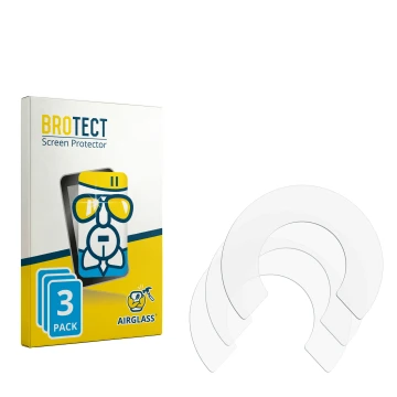 Vorderseite einer Produktverpackung mit dem Markenlogo BROTECT. Daneben ist der zugehörige Displayschutz.