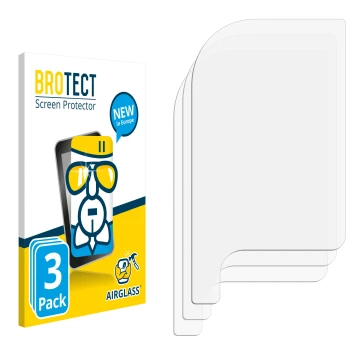 Vorderseite einer Produktverpackung mit dem Markenlogo BROTECT. Daneben ist der zugehörige Displayschutz.