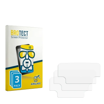 Vorderseite einer Produktverpackung mit dem Markenlogo BROTECT. Daneben ist der zugehörige Displayschutz.