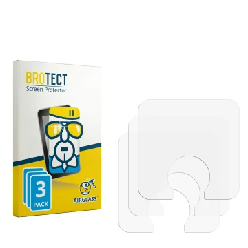 Vorderseite einer Produktverpackung mit dem Markenlogo BROTECT. Daneben ist der zugehörige Displayschutz.