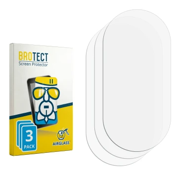 Vorderseite einer Produktverpackung mit dem Markenlogo BROTECT. Daneben ist der zugehörige Displayschutz.