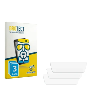 Vorderseite einer Produktverpackung mit dem Markenlogo BROTECT. Daneben ist der zugehörige Displayschutz.