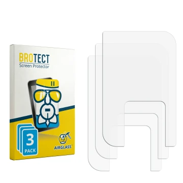 Vorderseite einer Produktverpackung mit dem Markenlogo BROTECT. Daneben ist der zugehörige Displayschutz.