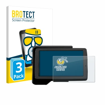 Vorderseite einer Produktverpackung mit dem Markenlogo BROTECT. Daneben ist das Gerät BMW R 1200 GS 2013-2019 Navigator V 5