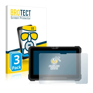 Vorderseite einer Produktverpackung mit dem Markenlogo BROTECT. Daneben ist das Gerät Dell Latitude 7220EX Rugged Extreme mit 