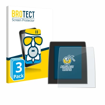 Vorderseite einer Produktverpackung mit dem Markenlogo BROTECT. Daneben ist das Gerät Renault Clio 5 2020 Easy Link 9.3
