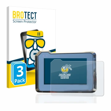 Vorderseite einer Produktverpackung mit dem Markenlogo BROTECT. Daneben ist das Gerät KTM 1290 Super Duke R 2020/2022 TFT-Disp