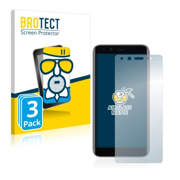 Vorderseite einer Produktverpackung mit dem Markenlogo BROTECT. Daneben ist das Gerät Emporia Smart 3 mini mit dem zugehörigen