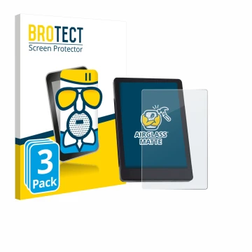 Vorderseite einer Produktverpackung mit dem Markenlogo BROTECT. Daneben ist das Gerät BMZ DS103 mit dem zugehörigen Displaysch