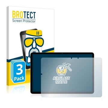 Vorderseite einer Produktverpackung mit dem Markenlogo BROTECT. Daneben ist das Gerät Samsung Galaxy Tab S7 LTE 2020 mit dem z