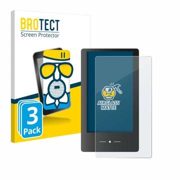 Vorderseite einer Produktverpackung mit dem Markenlogo BROTECT. Daneben ist das Gerät REINER SCT timeCard Terminal 3 mit dem z