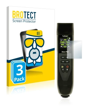 Vorderseite einer Produktverpackung mit dem Markenlogo BROTECT. Daneben ist das Gerät RigExpert Stick Pro mit dem zugehörigen 