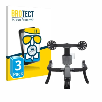 Vorderseite einer Produktverpackung mit dem Markenlogo BROTECT. Daneben ist das Gerät Tacx Neo Bike Smart mit dem zugehörigen 