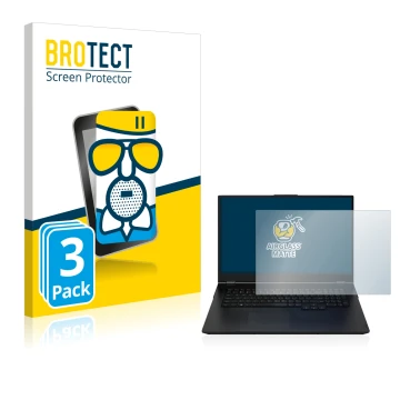 Vorderseite einer Produktverpackung mit dem Markenlogo BROTECT. Daneben ist das Gerät Zenec Z-E2055 mit dem zugehörigen Displa
