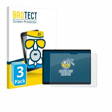 Vorderseite einer Produktverpackung mit dem Markenlogo BROTECT. Daneben ist das Gerät Dell Latitude 7320 Detachable mit dem zu