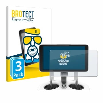 Vorderseite einer Produktverpackung mit dem Markenlogo BROTECT. Daneben ist das Gerät DJI Phantom 4 Pro+/Adv+ 5.5