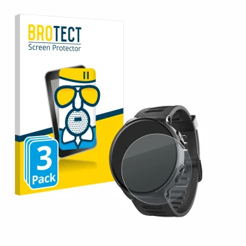 Vorderseite einer Produktverpackung mit dem Markenlogo BROTECT. Daneben ist das Gerät Kiprun 500 mit dem zugehörigen Displaysc