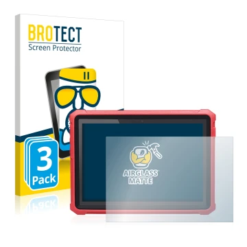 Vorderseite einer Produktverpackung mit dem Markenlogo BROTECT. Daneben ist das Gerät Launch X-431 Pro 5 mit dem zugehörigen D