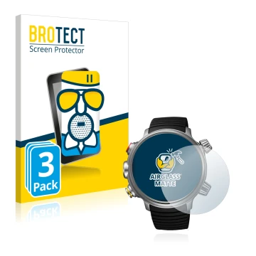 Vorderseite einer Produktverpackung mit dem Markenlogo BROTECT. Daneben ist das Gerät Citizen Promaster Land BN4021-02E mit de