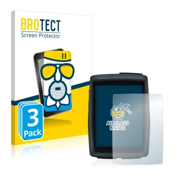 Vorderseite einer Produktverpackung mit dem Markenlogo BROTECT. Daneben ist das Gerät Sigma BC 14.0 WL mit dem zugehörigen Dis