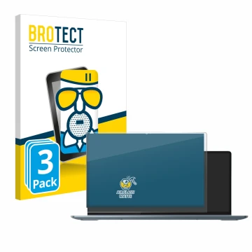 Vorderseite einer Produktverpackung mit dem Markenlogo BROTECT. Daneben ist das Gerät Lenovo IdeaPad Flex 5 14