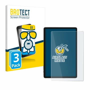 Vorderseite einer Produktverpackung mit dem Markenlogo BROTECT. Daneben ist das Gerät Blackview Tab 7 WiFi mit dem zugehörigen