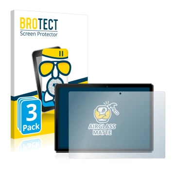Vorderseite einer Produktverpackung mit dem Markenlogo BROTECT. Daneben ist das Gerät Pritom M10 10.1
