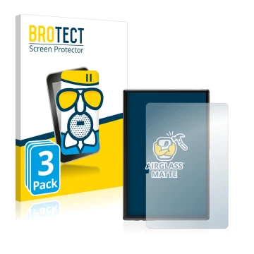 Vorderseite einer Produktverpackung mit dem Markenlogo BROTECT. Daneben ist das Gerät Yestel T10 10