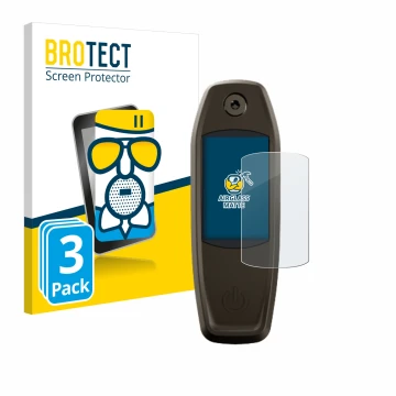Vorderseite einer Produktverpackung mit dem Markenlogo BROTECT. Daneben ist das Gerät Specialized Mastermind TCU mit dem zugeh