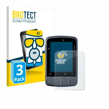 Vorderseite einer Produktverpackung mit dem Markenlogo BROTECT. Daneben ist das Gerät Giant Dash M200 mit dem zugehörigen Disp