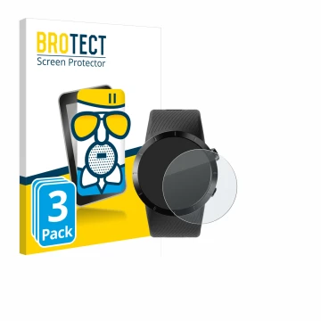 Vorderseite einer Produktverpackung mit dem Markenlogo BROTECT. Daneben ist das Gerät Shot Scope X5 mit dem zugehörigen Displa