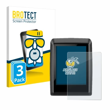 Vorderseite einer Produktverpackung mit dem Markenlogo BROTECT. Daneben ist das Gerät Bosch Kiox 500 mit dem zugehörigen Displ