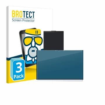 Vorderseite einer Produktverpackung mit dem Markenlogo BROTECT. Daneben ist das Gerät ASUS Vivobook S 16 Flip OLED TP3604 mit 
